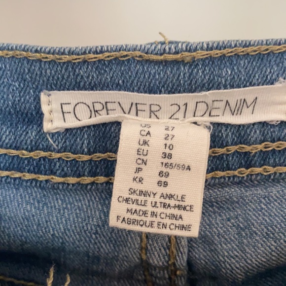 EUC Forever 21 basic skinny Jean - Picture 3 of 3